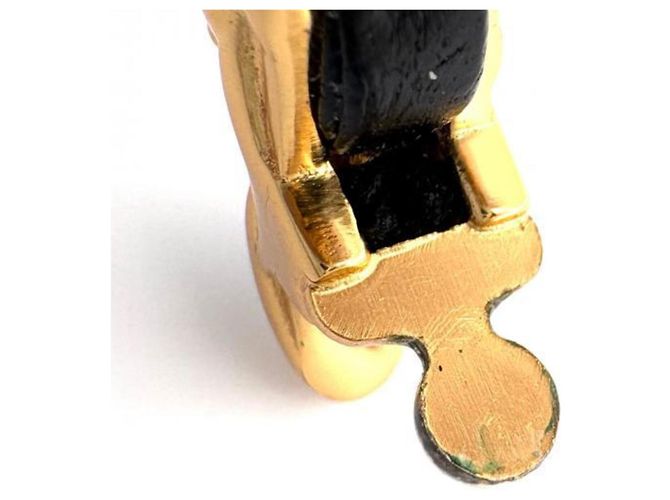 Fermi capelli Chanel Turnlock Coco Mark - vista 6