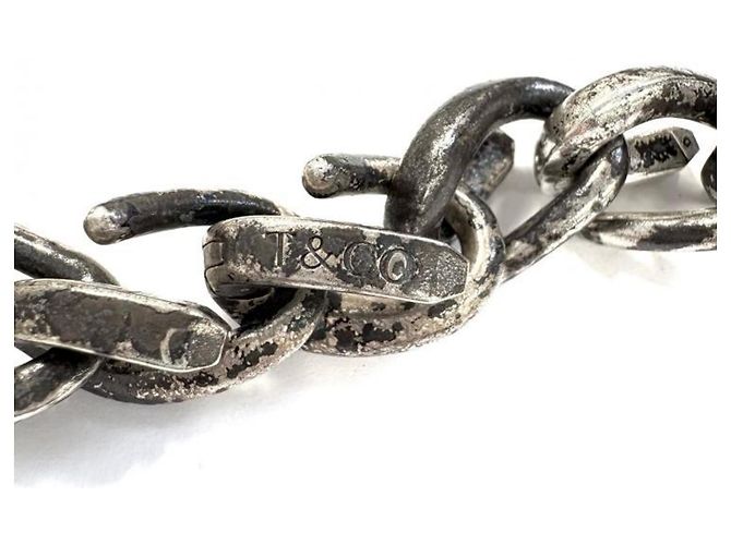 Autre Marque Collana Tiffany & Co. SV925 Forged Large Link - vista 3