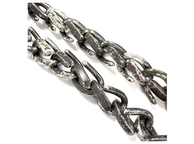 Autre Marque Collana Tiffany & Co. SV925 Forged Large Link - vista 4