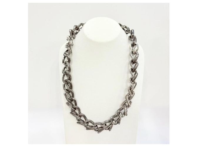 Autre Marque Collana Tiffany & Co. SV925 Forged Large Link - vista 6