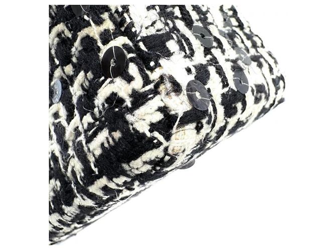 Set di borse Chanel Tweed Matelassé Parent-Child - vista 9