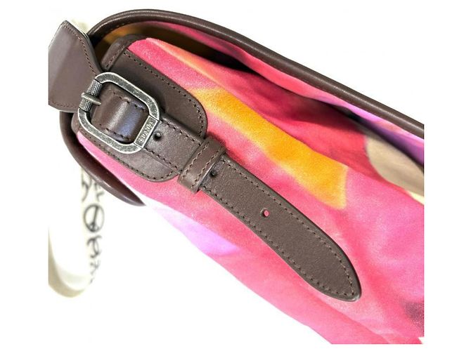 Borsa a tracolla Chanel Velvet Flower Power - vista 4