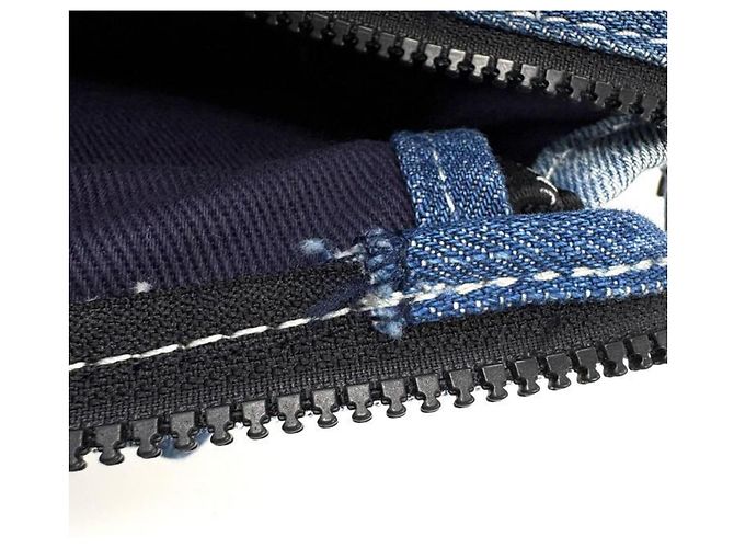 Borsa Tote Piccola in Denim Marc Jacobs - vista 11