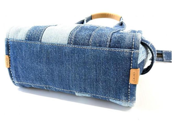 Borsa Tote Piccola in Denim Marc Jacobs - vista 4