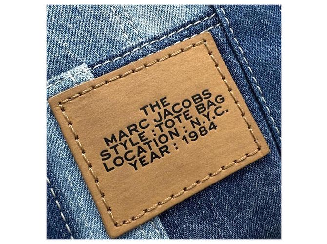 Borsa Tote Piccola in Denim Marc Jacobs - vista 6