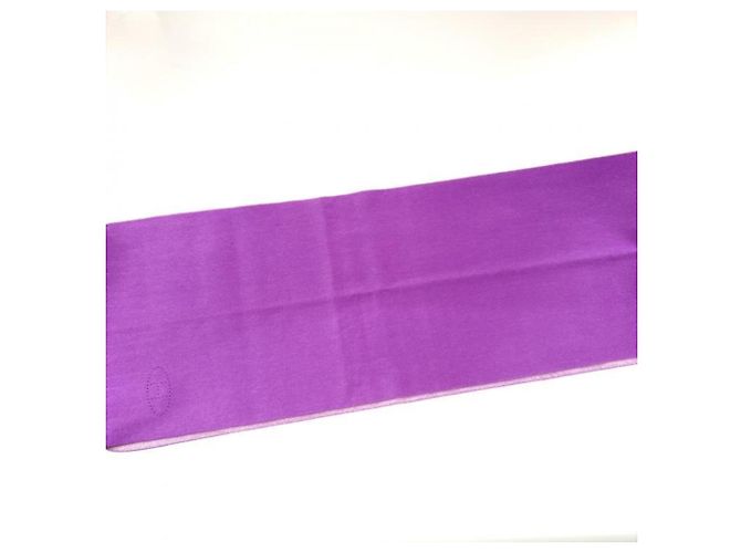 Stola Evelyne in cashmere Hermès, colore Purple - vista 7