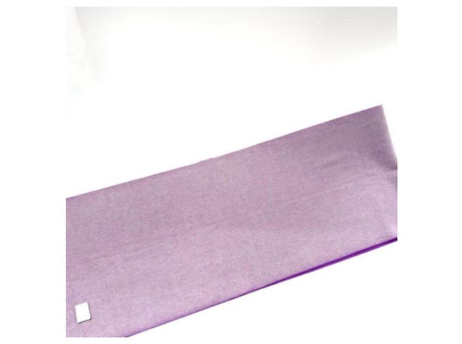 Stola Evelyne in cashmere Hermès, colore Purple - vista 9