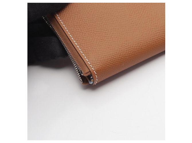 Hermès Cartera compacta de seda Hermes Azap - vista 6
