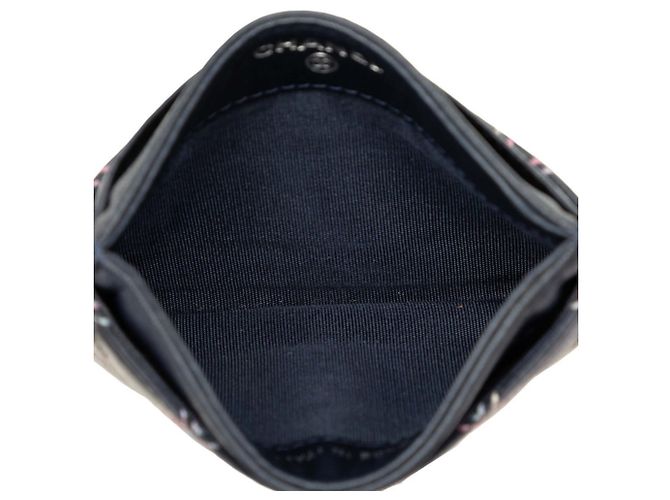 Tarjetero Chanel Coco Mark Double Stitch - vista 4