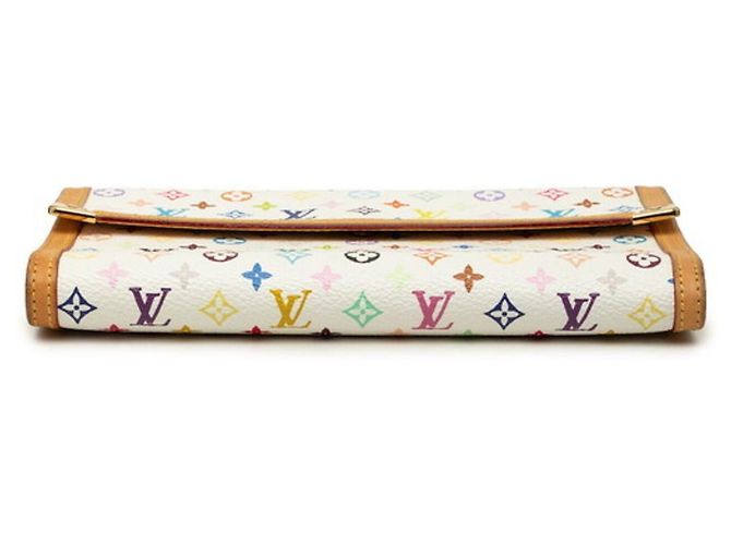 Portafoglio lungo Louis Vuitton Monogram Multicolor - vista 3