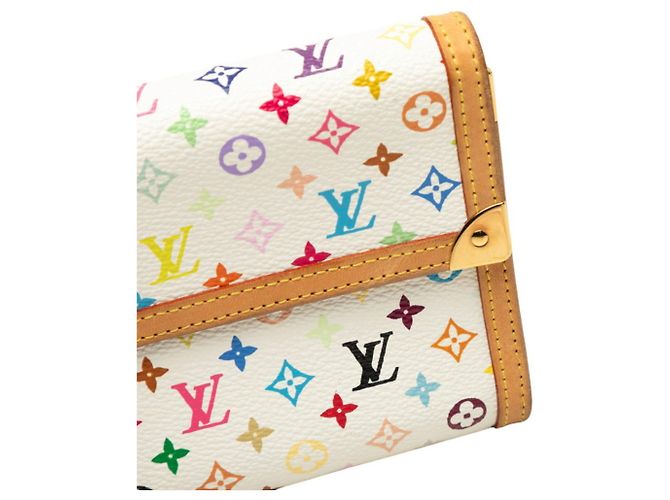 Portafoglio lungo Louis Vuitton Monogram Multicolor - vista 7
