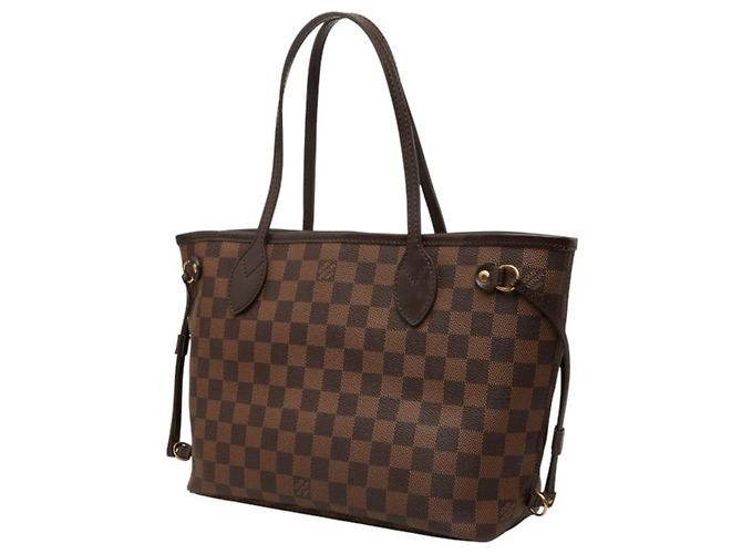 Borsa Louis Vuitton Damier Neverfull PM - vista 2