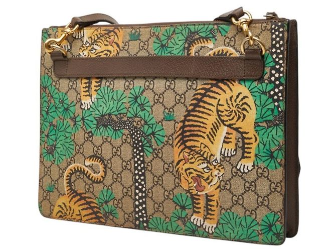 Clutch Gucci GG Supreme Bengal Tiger - vista 2