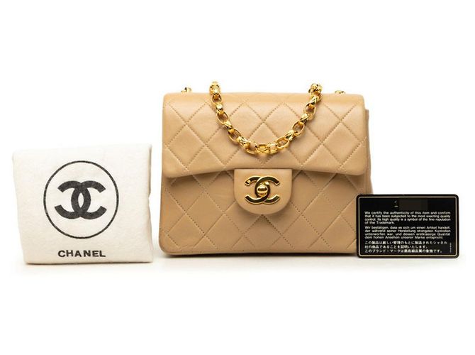 Borsa a tracolla Chanel Matelassé Coco Mark Chain - vista 8