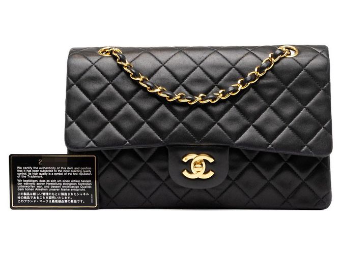 Borsa a tracolla Chanel Matelassé 25 Coco Mark Double Flap - vista 7