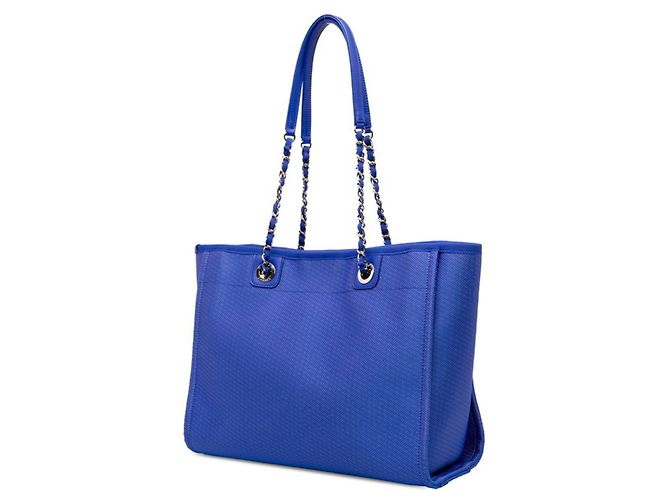 Chanel Deauville MM Shopper mit Kette - Ansicht 2