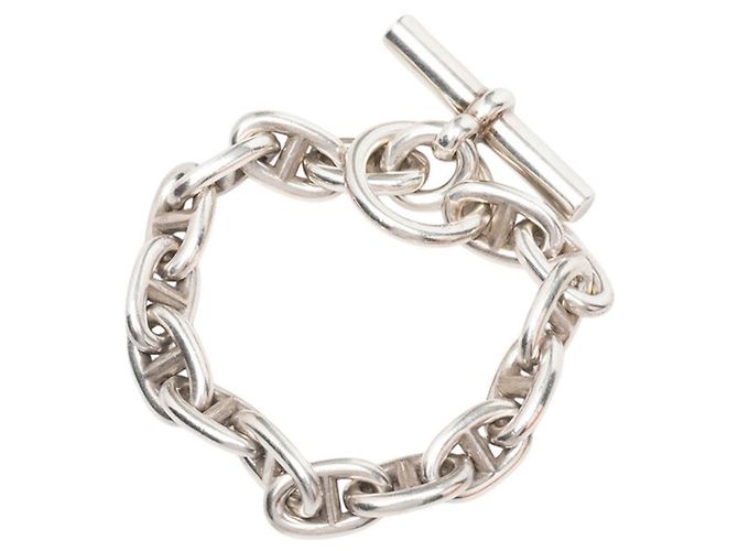 Chaîne d'ancre Hermès Bracciale con Charm Hermes Chaine d'Ancre MM - vista 2