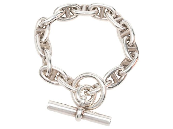 Chaîne d'ancre Hermès Bracciale con Charm Hermes Chaine d'Ancre MM - vista 3