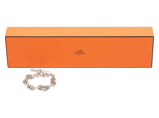 Chaîne d'ancre Hermès Bracciale con Charm Hermes Chaine d'Ancre MM - vista 5
