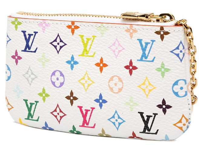 Louis Vuitton Monogram Multicolor Pochette Clé Handbag Pouch - vista 2