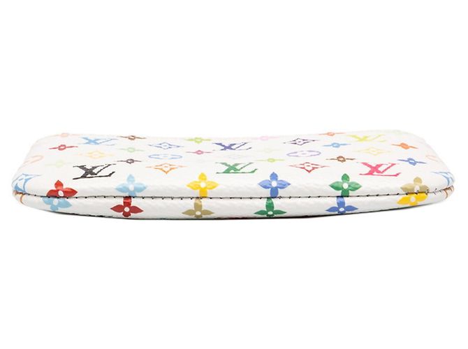 Louis Vuitton Monogram Multicolor Pochette Clé Handbag Pouch - vista 3
