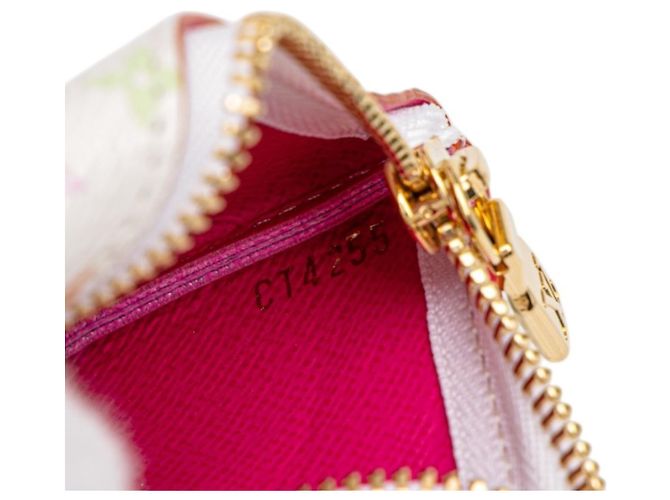 Louis Vuitton Monogram Multicolor Pochette Clé Handbag Pouch - vista 6