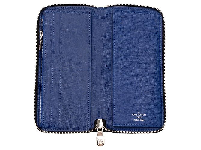 Louis Vuitton Monogram Taigarama Portefeuille Brazza Long Wallet - vista 4