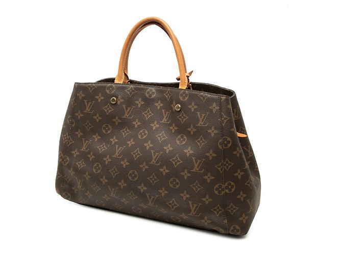 Borsa Louis Vuitton Monogram Montaigne GM - vista 2