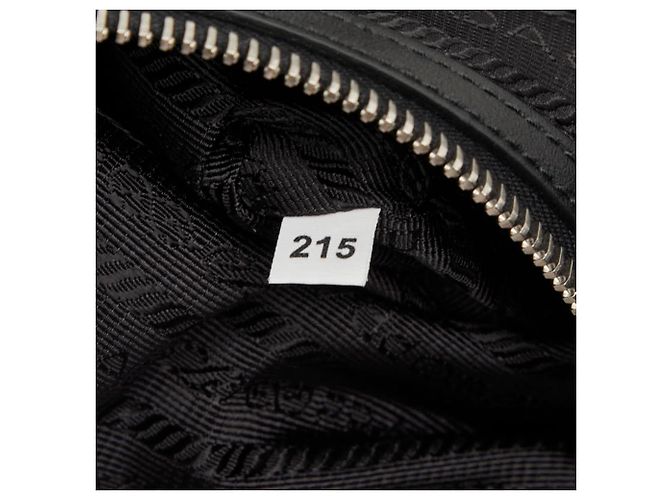 Prada Triangle Logo Plate Tessuto Leopard Rucksack - Ansicht 10
