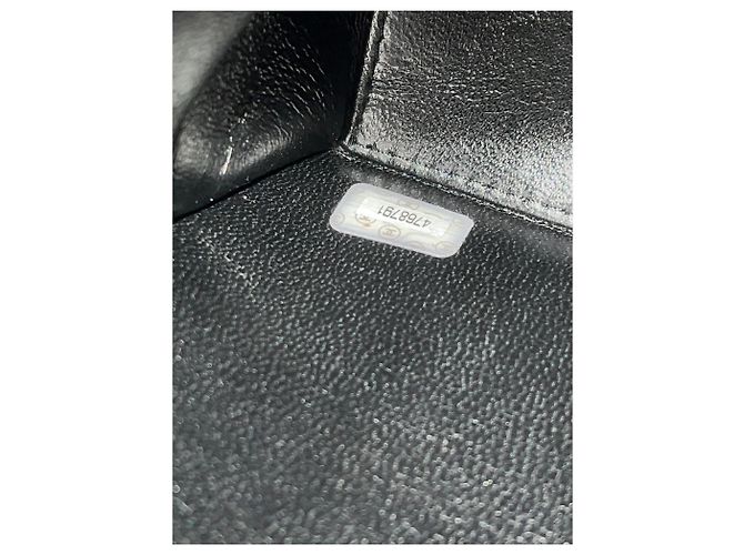 1996 Chanel CC gesteppte Lammleder Handtasche mit Drehverschluss - Ansicht 4