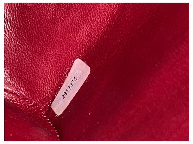 Borsa a patta Chanel 1991 in pelle d'agnello matelassé verticale - vista 5