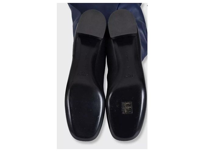 Céline NWOB Celine Blue & Black Leather Boots - Size 40Pre-owned - view 6