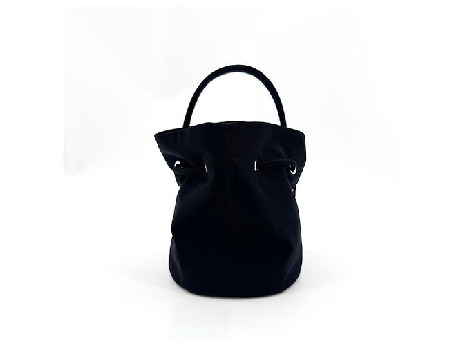 Balenciaga Wheel Drawstring Bucket Nylon XS - vista 2