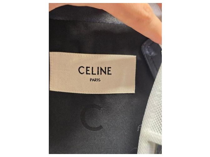Céline NWT Celine Kurze Jacke aus blauem Lammleder Sz.38/M Gebraucht - Ansicht 7