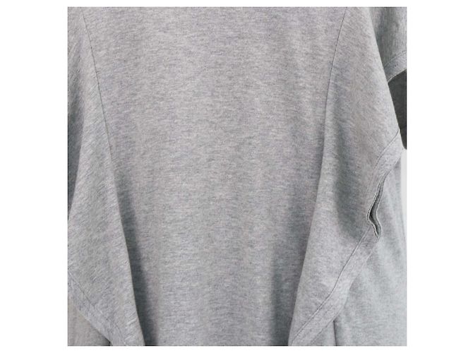 Chloé Top de algodón con volantes Radiant Grey Chloe - vista 4