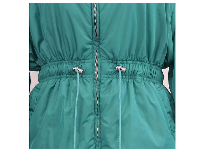 Isabel Marant Dastyni High Neck Jacke aus grünem Nylon - Ansicht 4