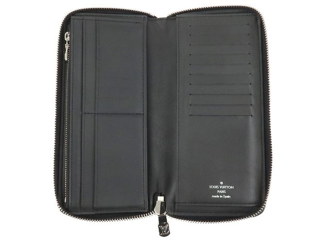 Cartera vertical Zippy Louis Vuitton de piel - vista 4