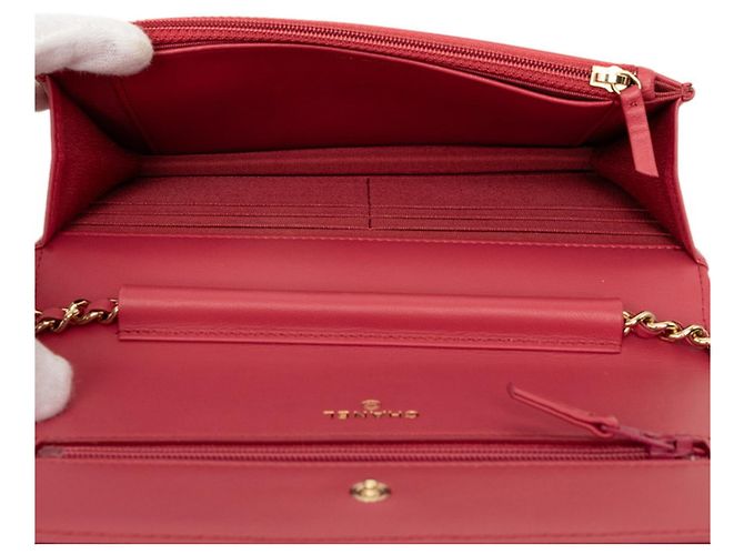 Borsa a tracolla con catena Chanel Matelassé Coco Mark Crossbody Wallet - vista 4