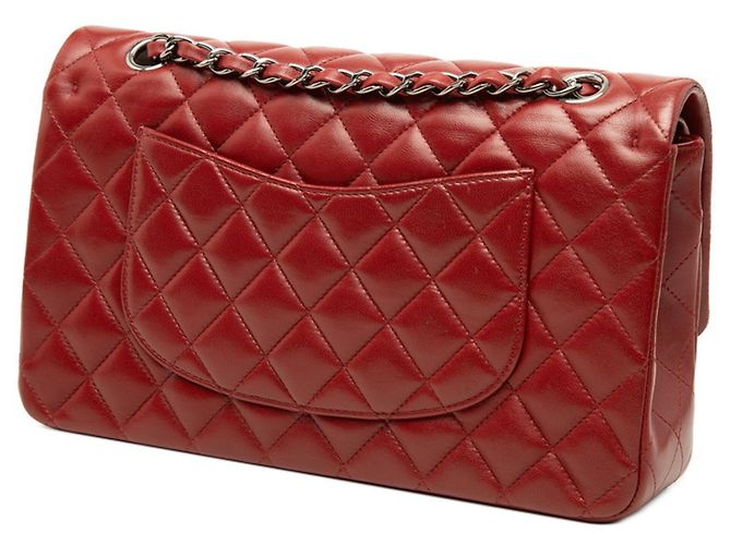 Borsa a tracolla Chanel Matelassé Coco Mark Double Flap con catena - vista 2