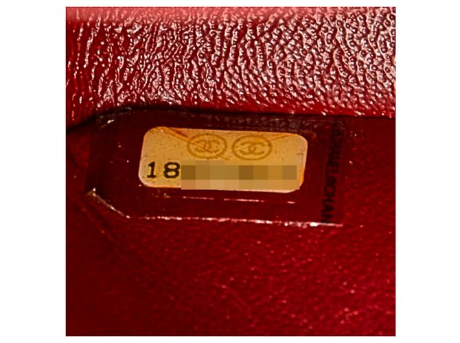 Borsa a tracolla Chanel Matelassé Coco Mark Double Flap con catena - vista 6