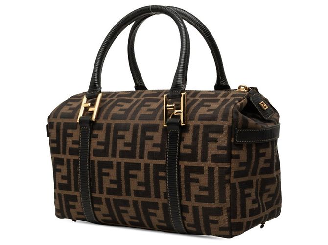 Borsa a mano e a tracolla Fendi Zucca - vista 2