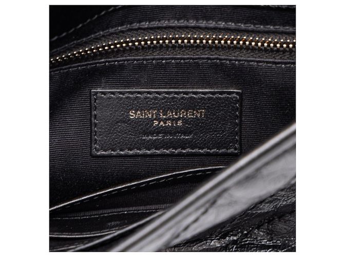 Autre Marque Borsa a tracolla Saint Laurent Cassandra Niki con logo YSL e catena - vista 5