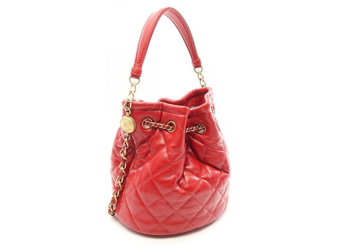 Borsa a secchiello con coulisse Chanel Matelassé - vista 2