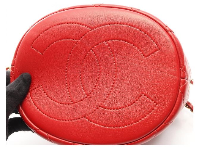 Borsa a secchiello con coulisse Chanel Matelassé - vista 7