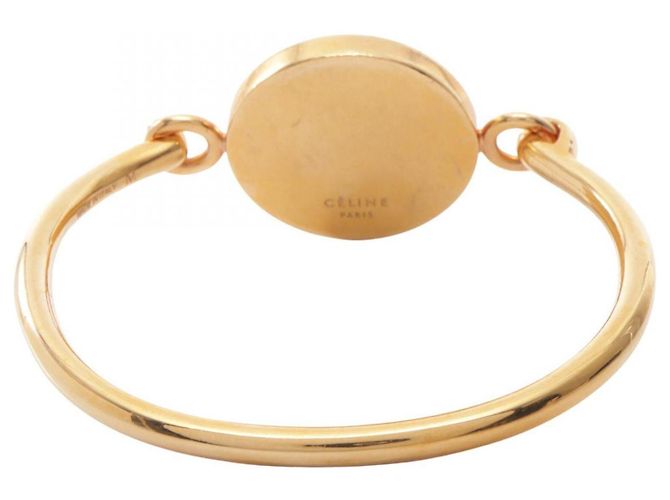 Céline Bracciale rigido Celine Gold Plated Coin - vista 2