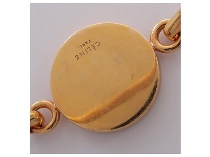 Céline Bracciale rigido Celine Gold Plated Coin - vista 6
