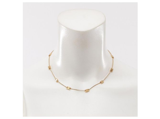 Céline Collar Celine Triomphe chapado en oro - vista 5