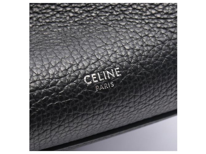 Céline Celine Big Bag Small borsa a mano in pelle nera - vista 4
