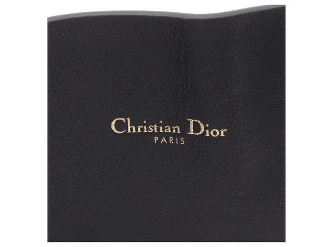 Christian Dior Ledergürtel mit Blumenstickerei - Ansicht 4