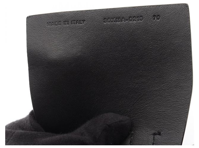 Christian Dior Ledergürtel mit Blumenstickerei - Ansicht 7